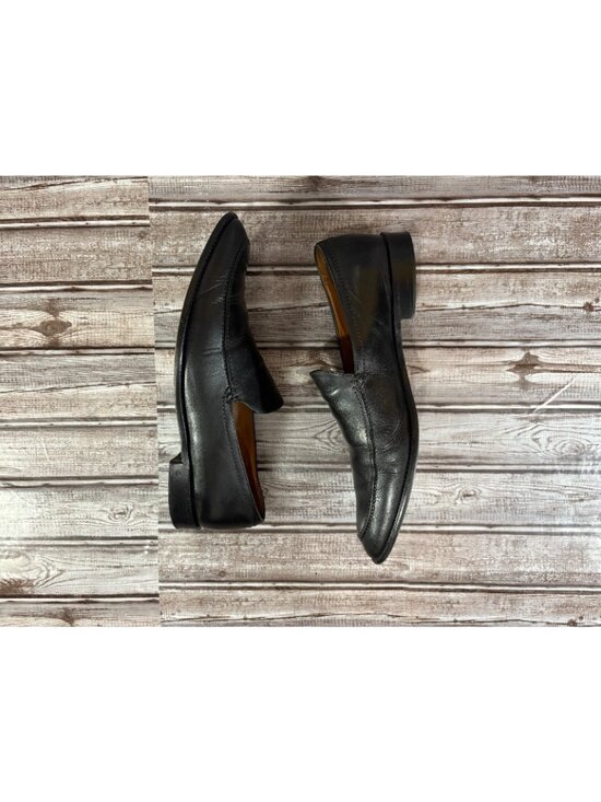 John Varvatos Collection Venetian Leather Loafers sz 9.5 c: Black Handmade Italy main image 10